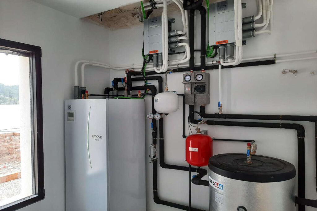 aerotermia sala maquinas